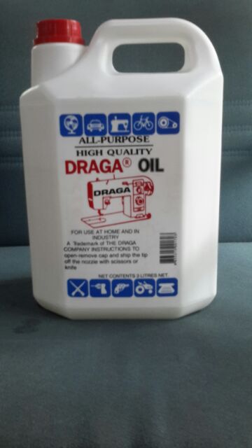 น้ำมันจักร DRAGA น้ำมันหล่อลื่น น้ำมันอเนกประสงค์ สีใส คุณภาพดี ขนาด 3 ลิตร | ซื้อ 2 ชิัน ส่งฟรี