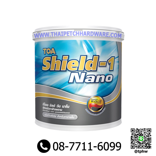 สีทาฝ้าเพดาน ทีโอเอ ชิลด์วัน (แกลอน) TOA Shield-1