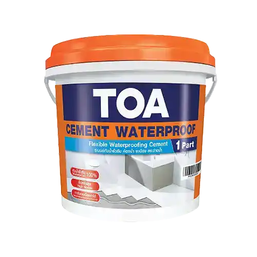 ทีโอเอ ฟลอร์ซีล ซีเมนต์กันซึม TOA floorseal 4 กก. ซีเมนต์กันซึมส่วนผสมเดียว cement waterproof 1 part