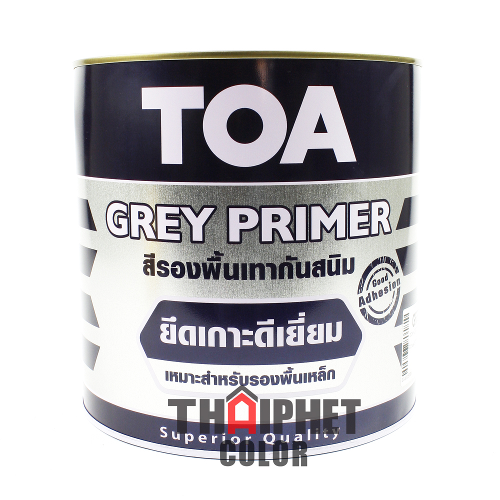 รองพื้นกันสนิม ทีโอเอ สีเทา G-2010 (แกลอน) TOA GREY PRIMER